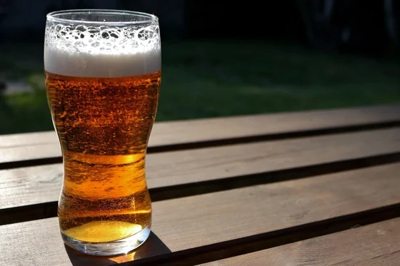 Kühles Bier vom Fass